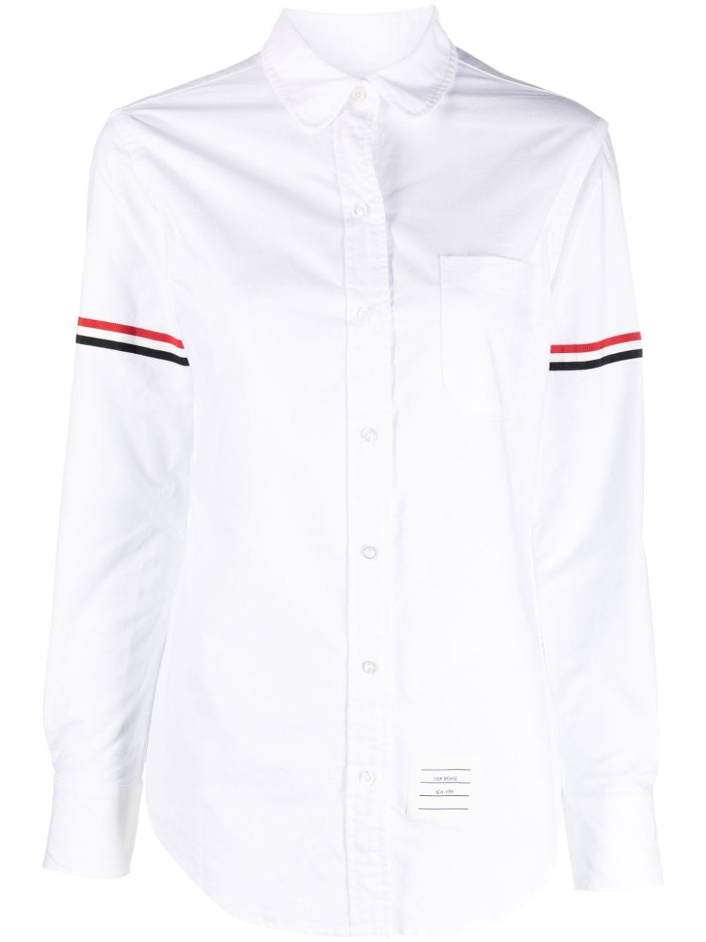 Thom Browne Poloshirt mit Streifen - Weiß von Thom Browne