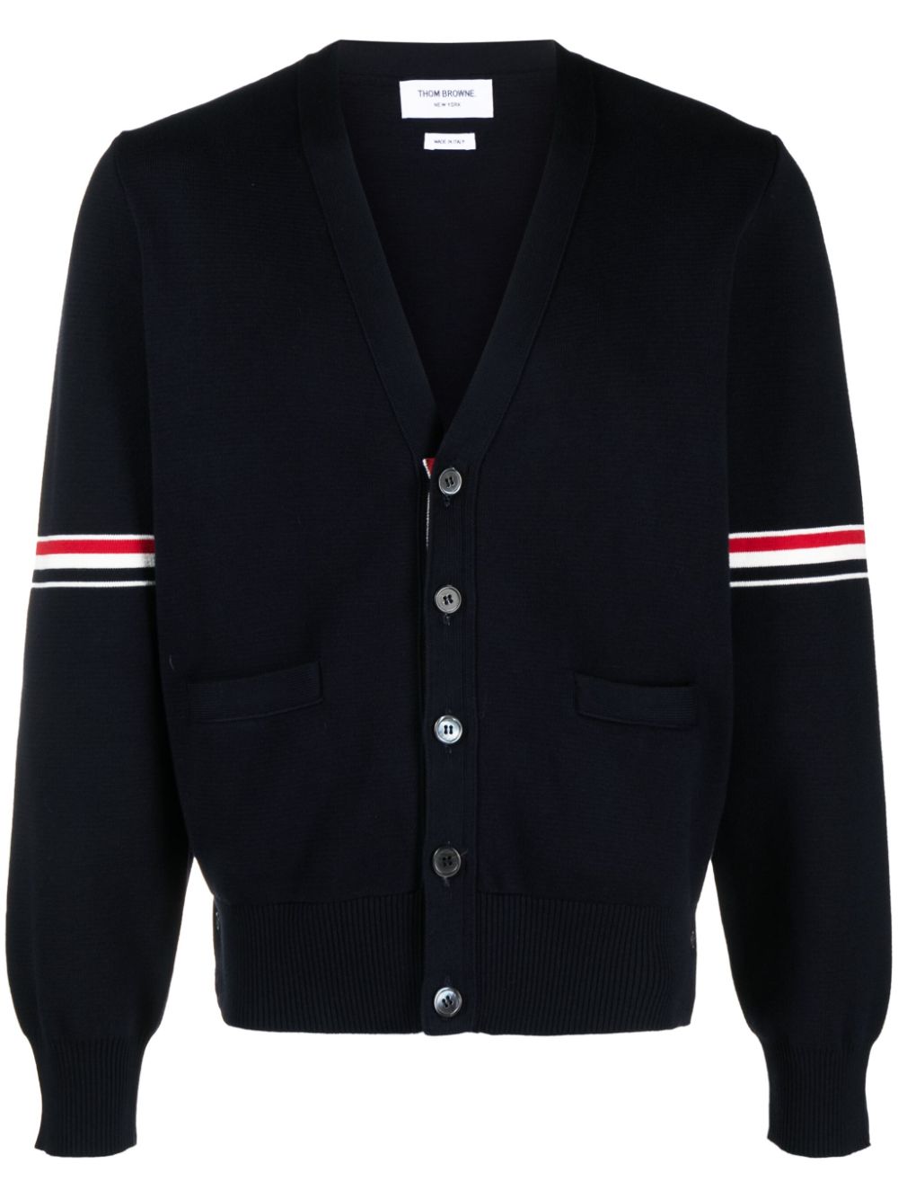 Thom Browne Cardigan mit Streifen - Blau von Thom Browne