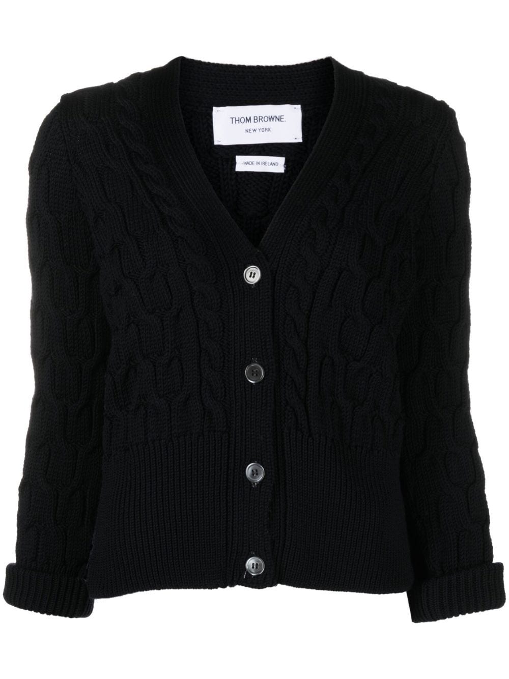 Thom Browne Cardigan mit V-Ausschnitt - Blau von Thom Browne