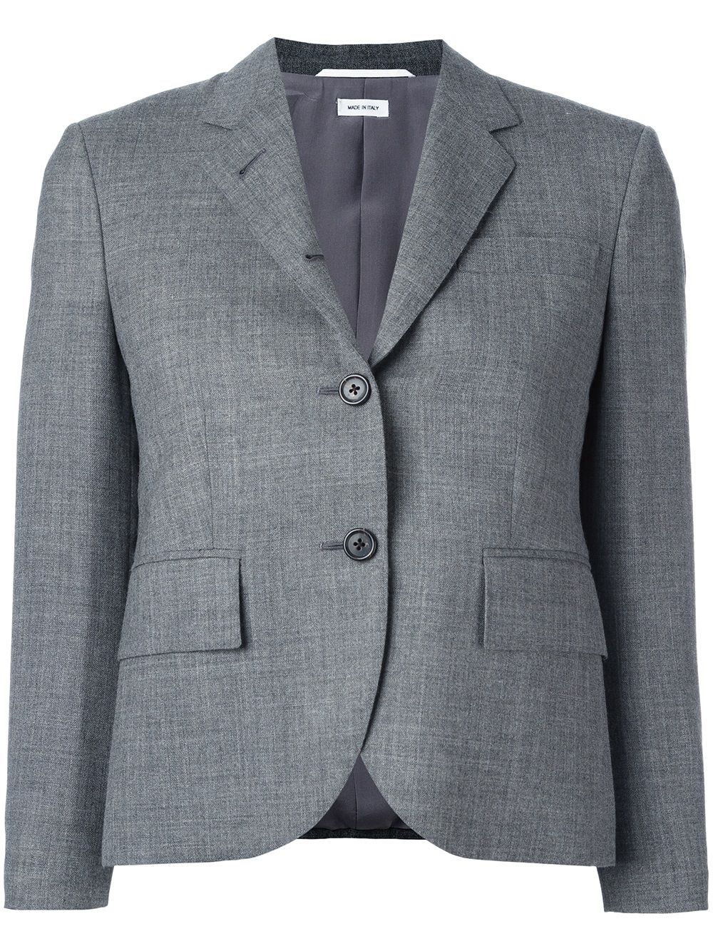 Thom Browne Cropped-Blazer mit gekürzten Ärmeln - Grau von Thom Browne