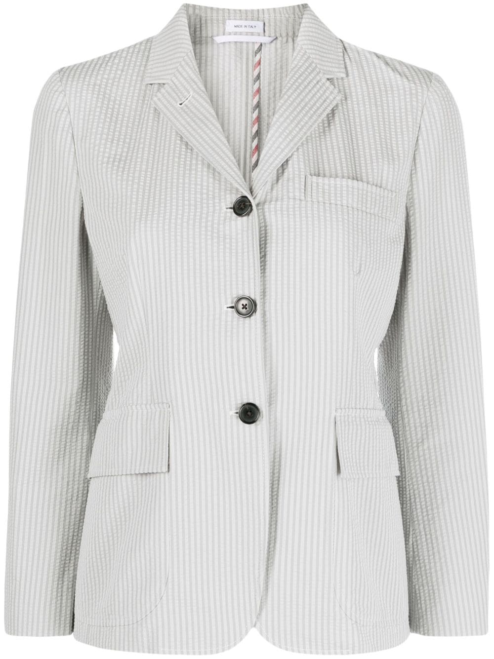 Thom Browne Gestreifter Blazer - Grau von Thom Browne