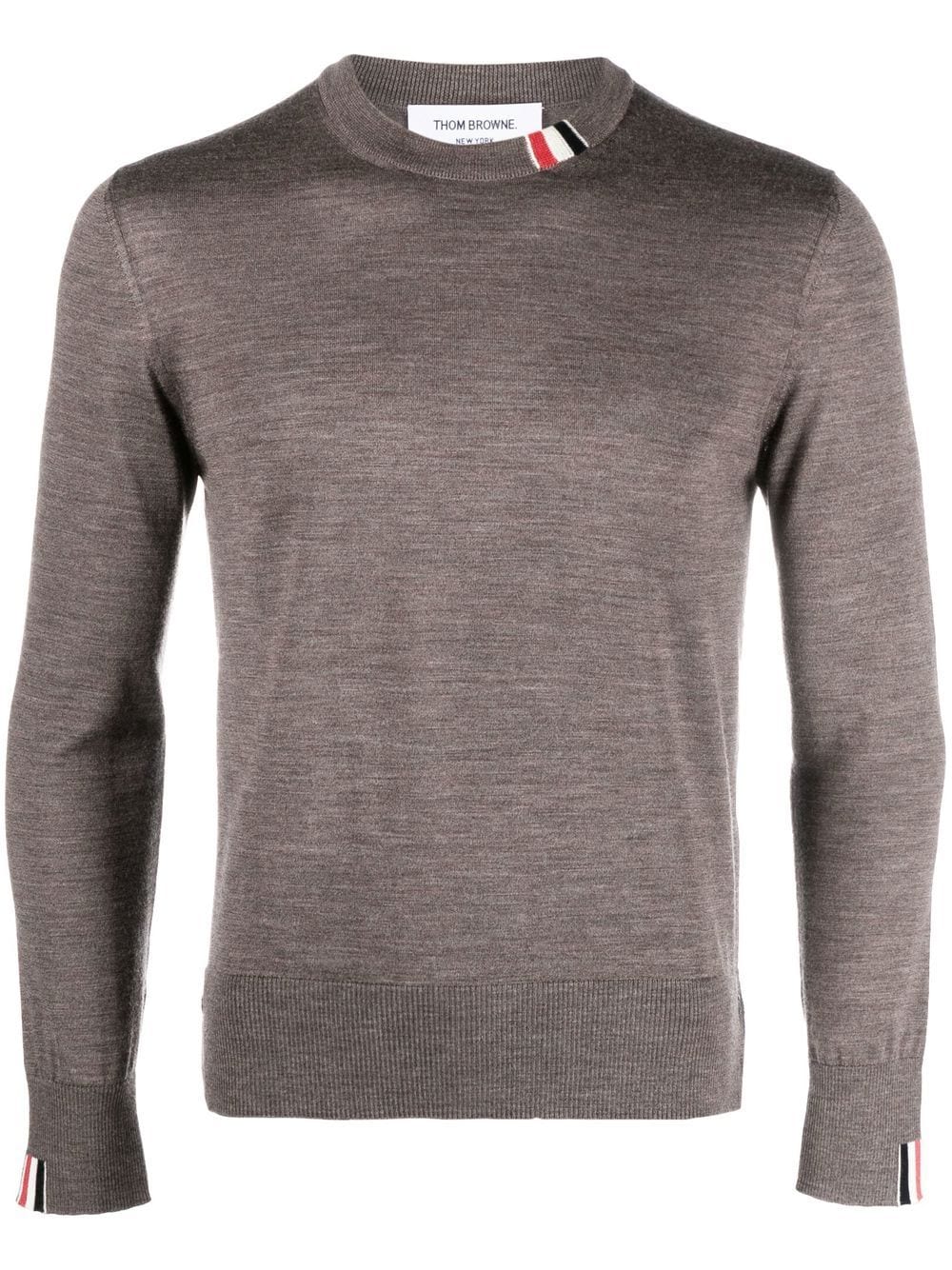 Thom Browne Gestrickter Pullover - Braun von Thom Browne