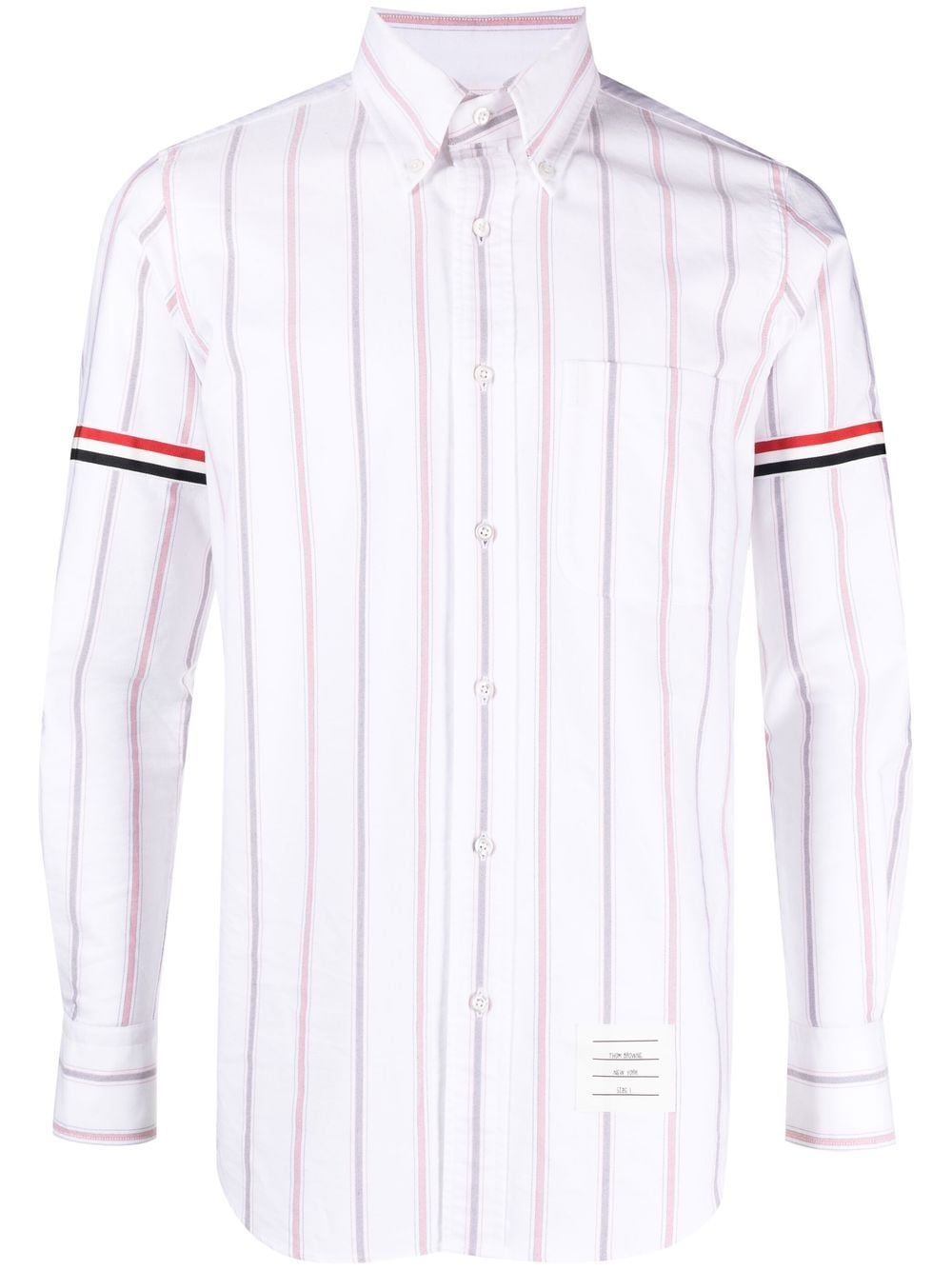 Thom Browne Hemd mit Längsstreifen - Weiß von Thom Browne