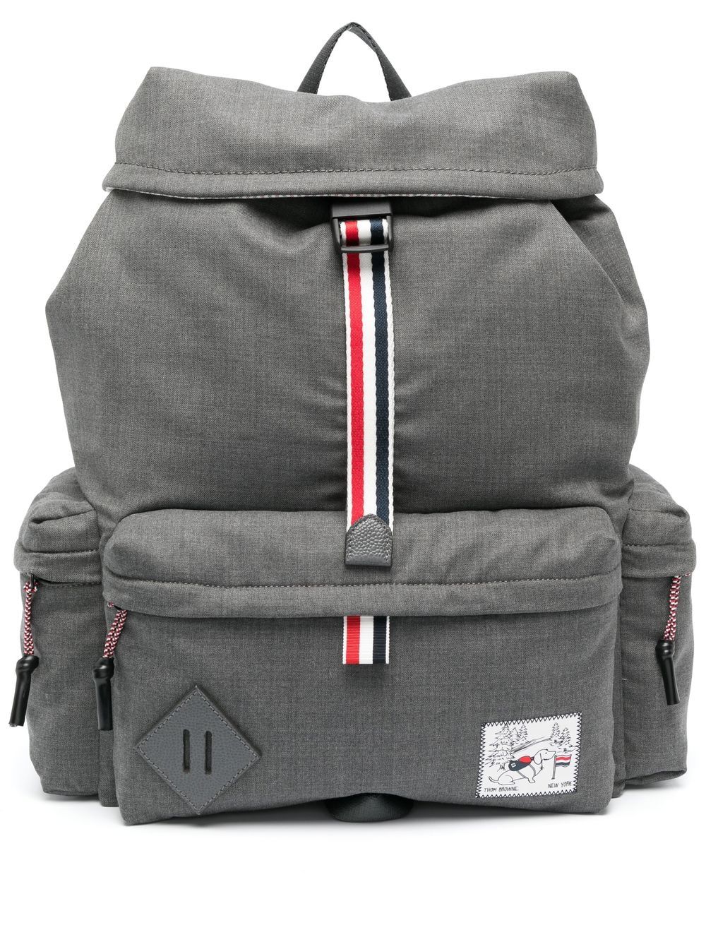 Thom Browne Hiking Rucksack - Grau von Thom Browne