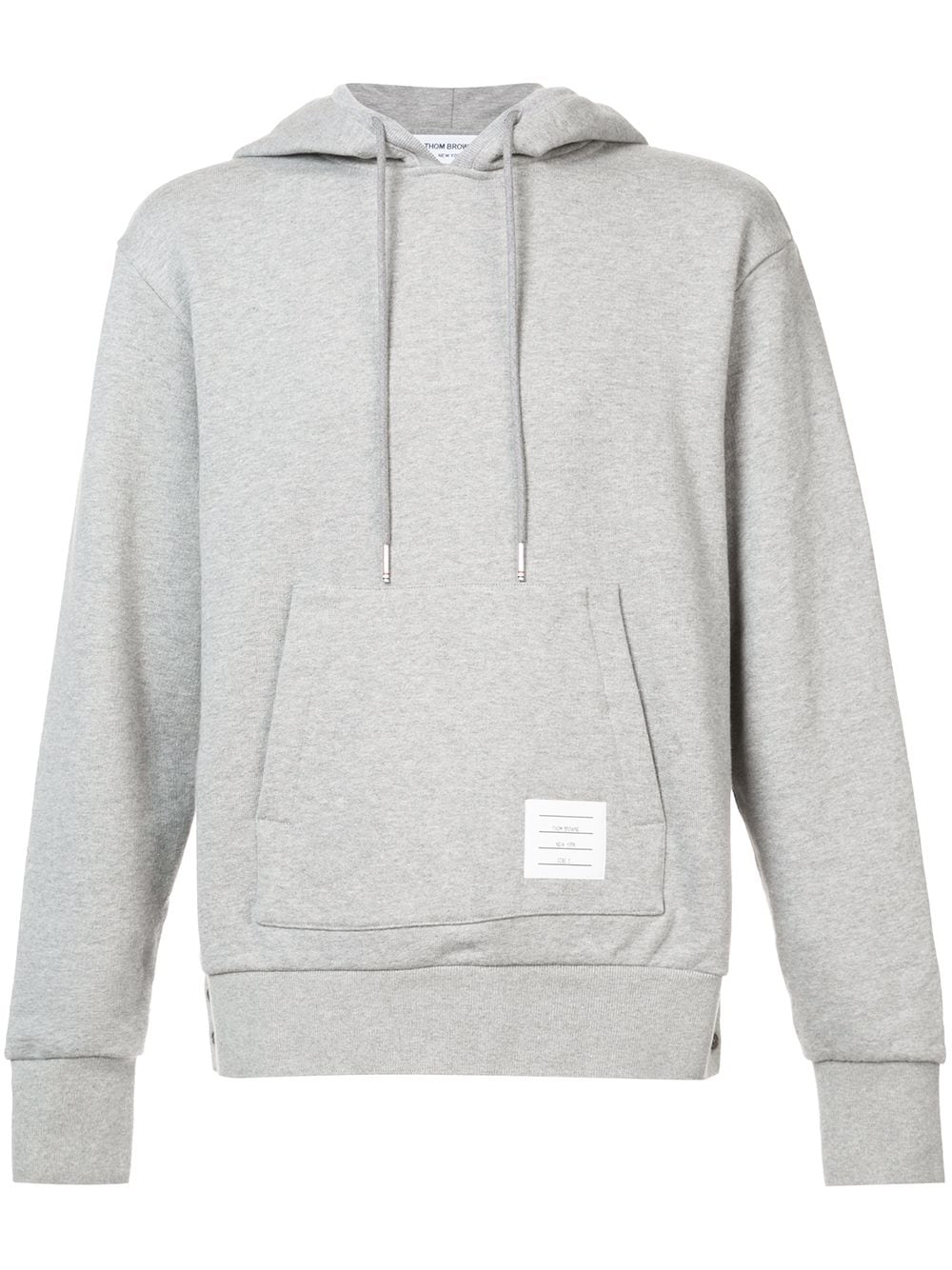 Thom Browne Kapuzenpullover mit Streifen - Grau von Thom Browne