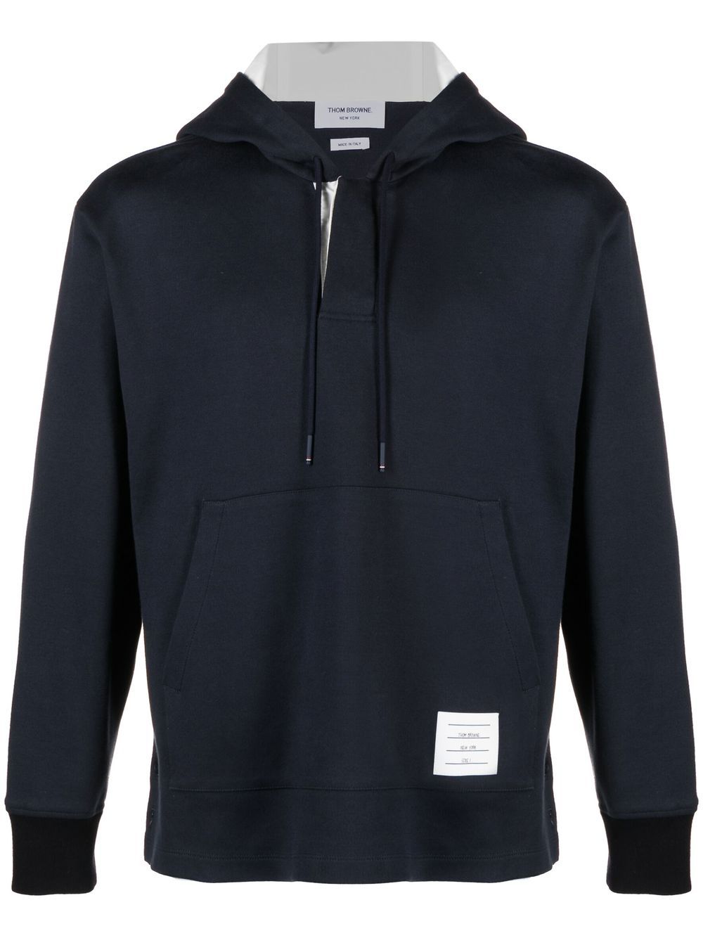 Thom Browne Hoodie im Rugby-Look - Blau von Thom Browne