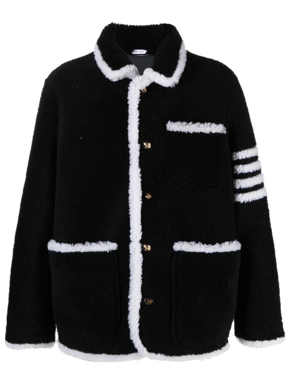 Thom Browne Jacke mit Streifen - Blau von Thom Browne