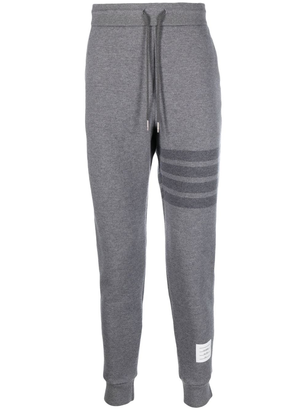 Thom Browne Jogginghose mit Streifendetail - Grau von Thom Browne