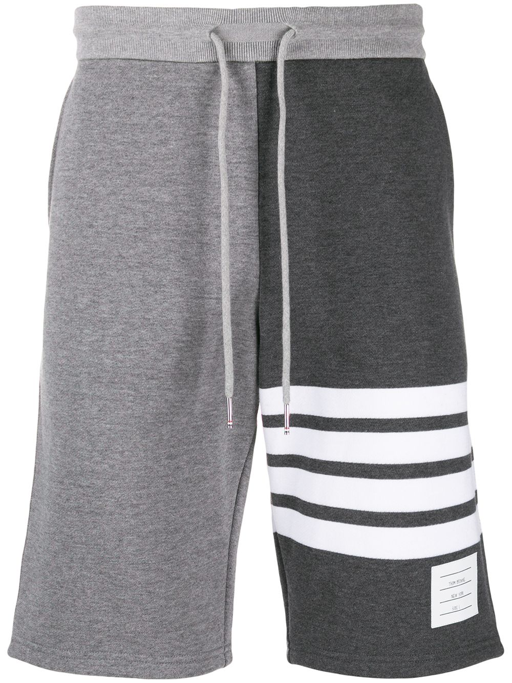 Thom Browne Joggingshorts mit Streifen - Grau von Thom Browne