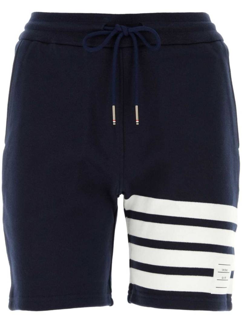 Thom Browne Joggingshorts mit Streifen - Blau von Thom Browne