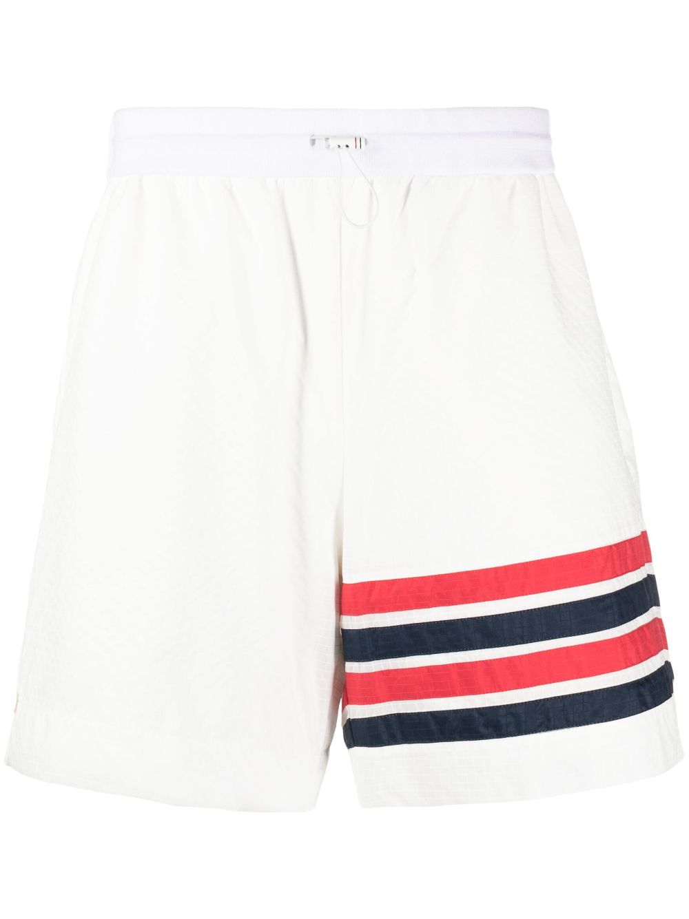 Thom Browne Joggingshorts mit Streifen - Weiß von Thom Browne