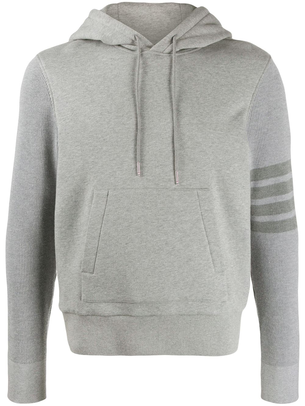 Thom Browne Kapuzenpullover mit Streifen - Grau von Thom Browne