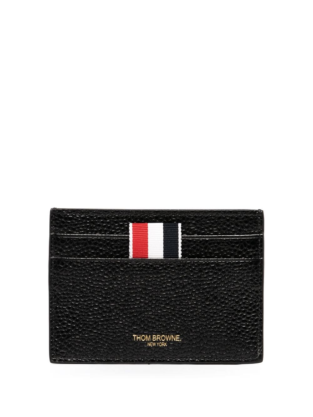 Thom Browne Kartenetui mit Ripsband - Schwarz von Thom Browne