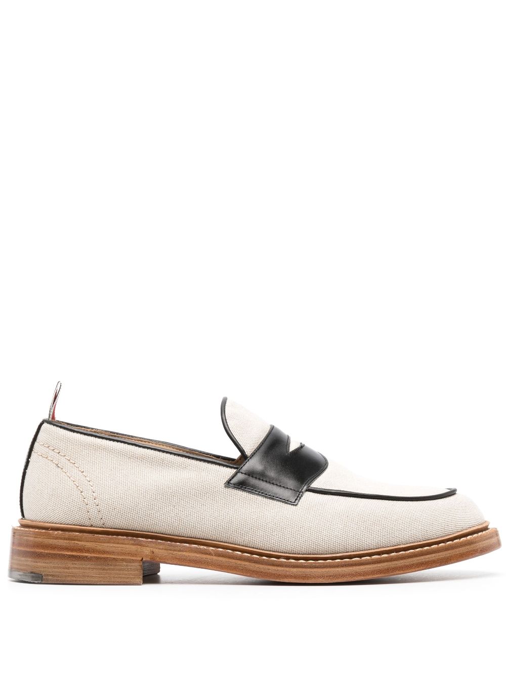 Thom Browne Penny-Loafer in Colour-Block-Optik - Braun von Thom Browne