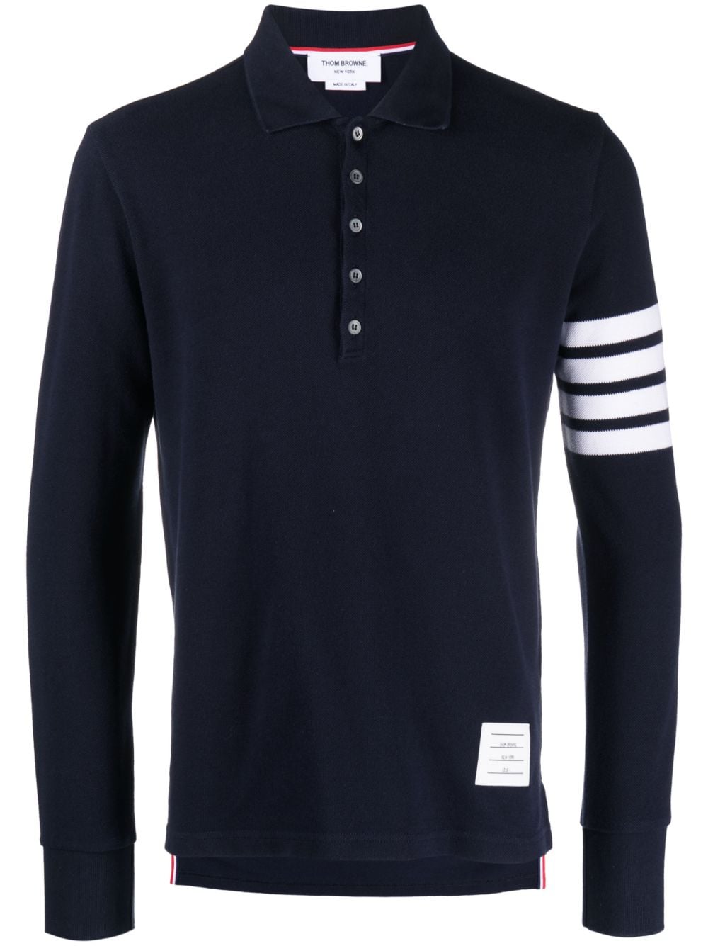 Thom Browne Poloshirt mit Streifen - Blau von Thom Browne