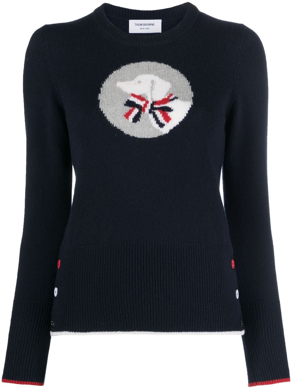 Thom Browne Pullover aus Schurwolle - Blau von Thom Browne