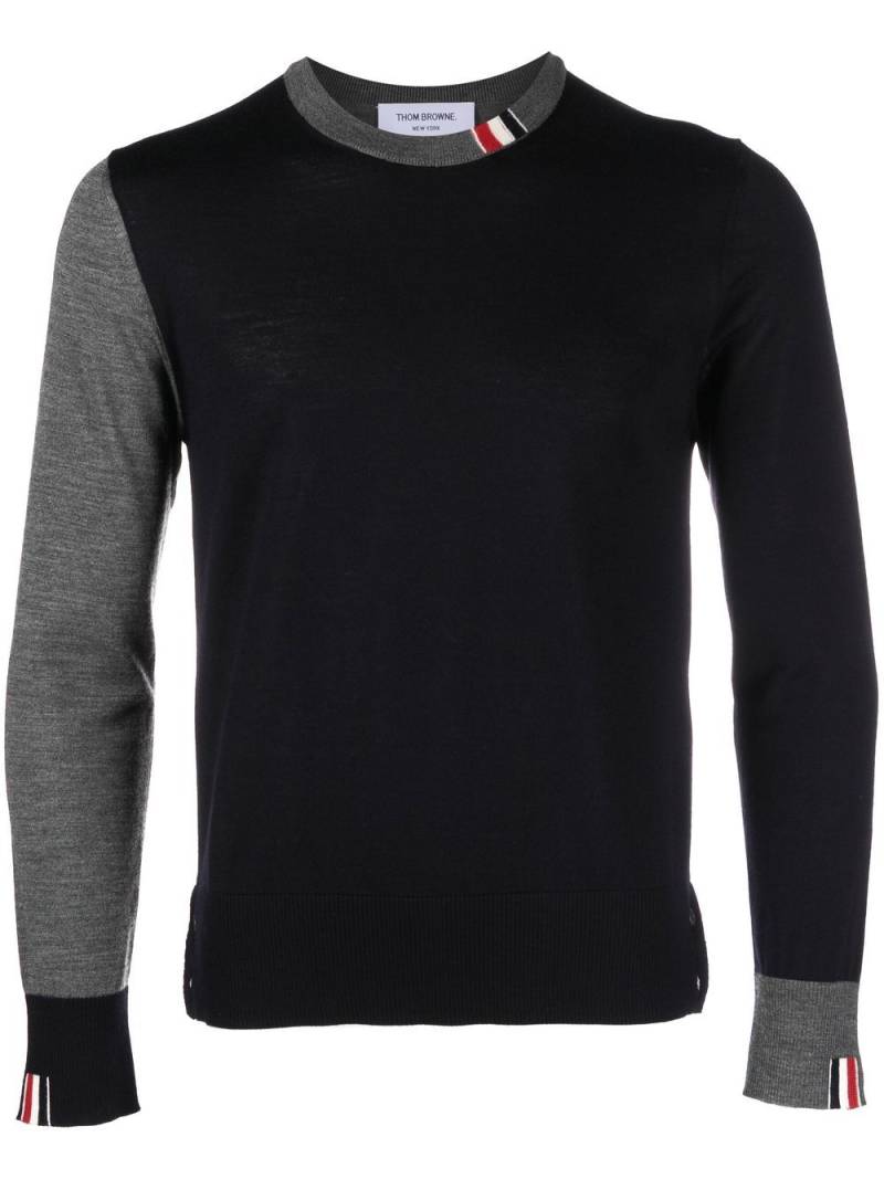 Thom Browne Pullover mit Rundhalsausschnitt - Blau von Thom Browne