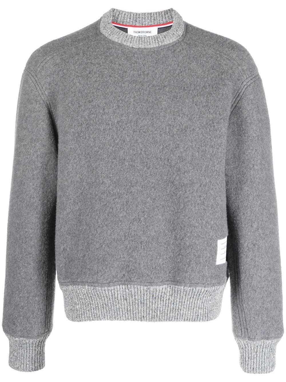 Thom Browne Pullover mit rundem Ausschnitt - Grau von Thom Browne