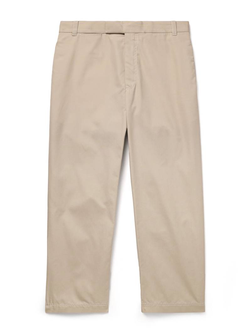 Thom Browne - Straight-Leg Typewriter Cloth Trousers - Men - Neutrals - 4 von Thom Browne