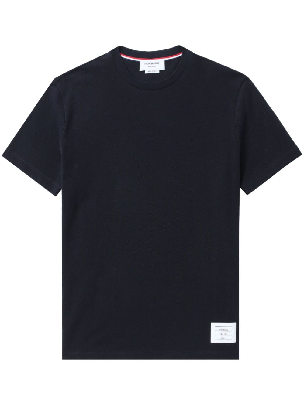 Thom Browne T-Shirt mit Rundhalsausschnitt - Blau von Thom Browne