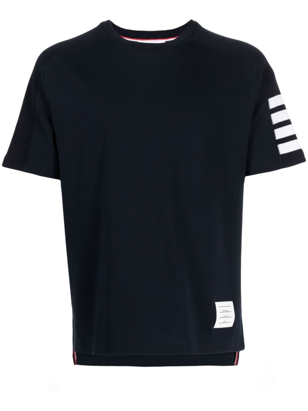 Thom Browne T-Shirt mit Streifen - Blau von Thom Browne