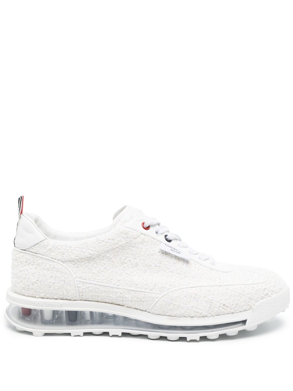 Thom Browne Tech Runner Tweed-Sneakers - Weiß von Thom Browne