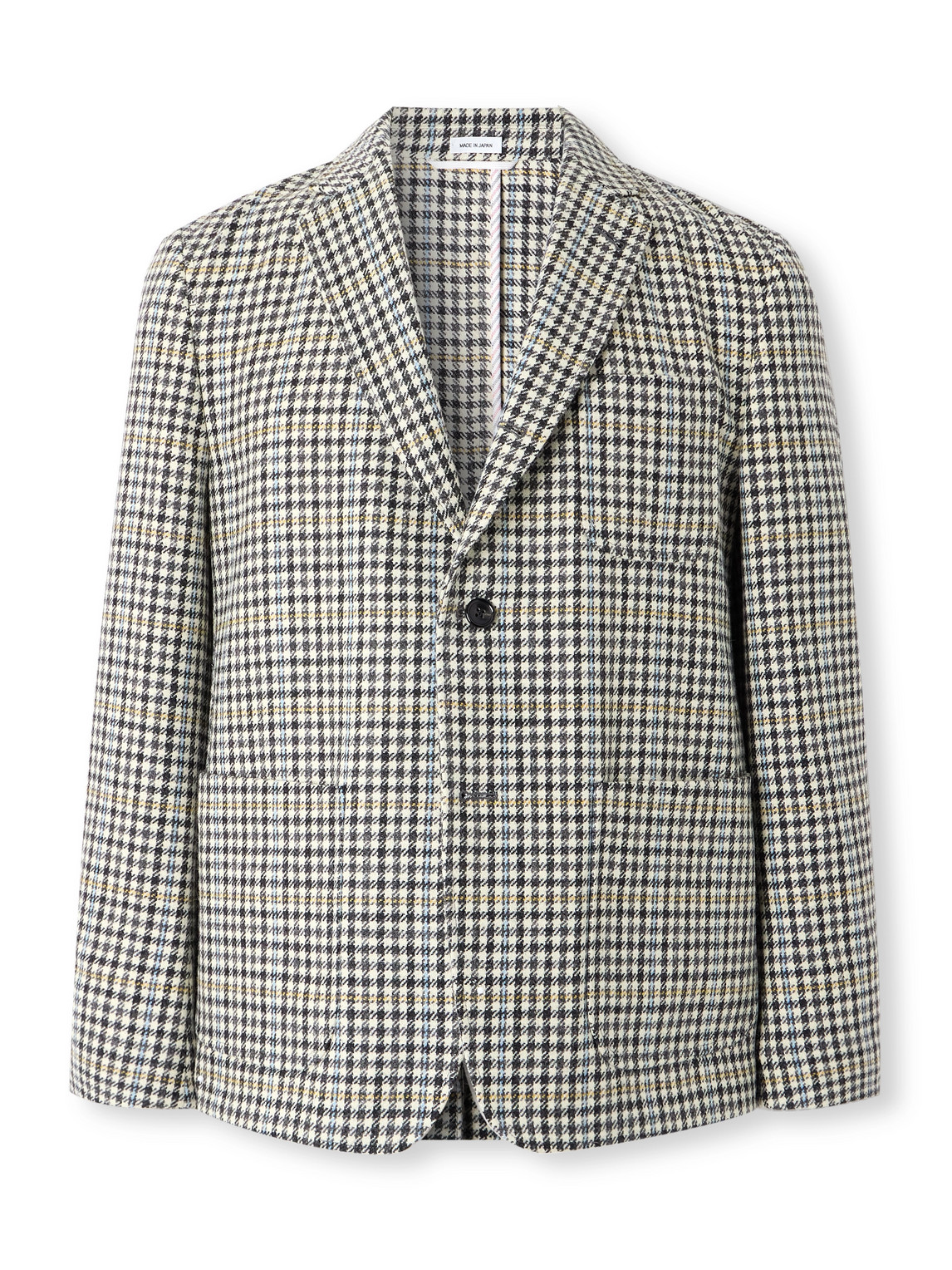 Thom Browne - Unstructured Checked Houndstooth Wool-Tweed Blazer - Men - Gray - 2 Thom Browne - Unstructured Checked Houndstooth Wool-Tweed Blazer - Men - Gray - 2 von Thom Browne