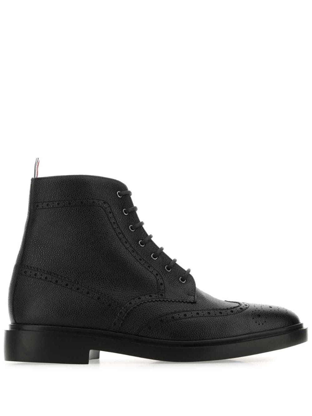 Thom Browne 'Wingtip' Stiefel - Schwarz von Thom Browne