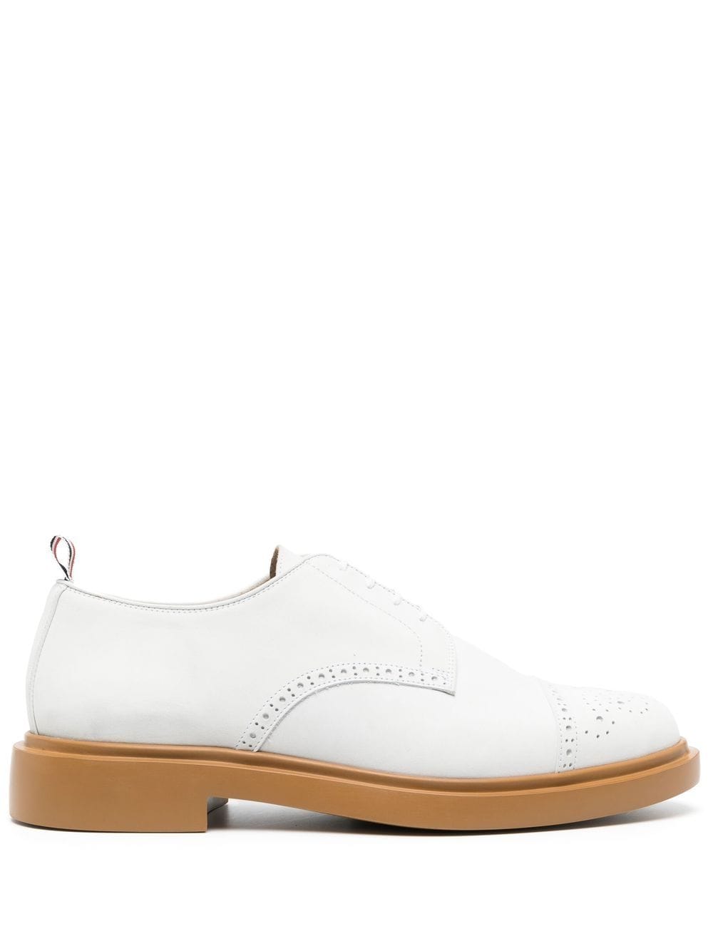 Thom Browne Derby-Schuhe mit Kappe - Weiß von Thom Browne