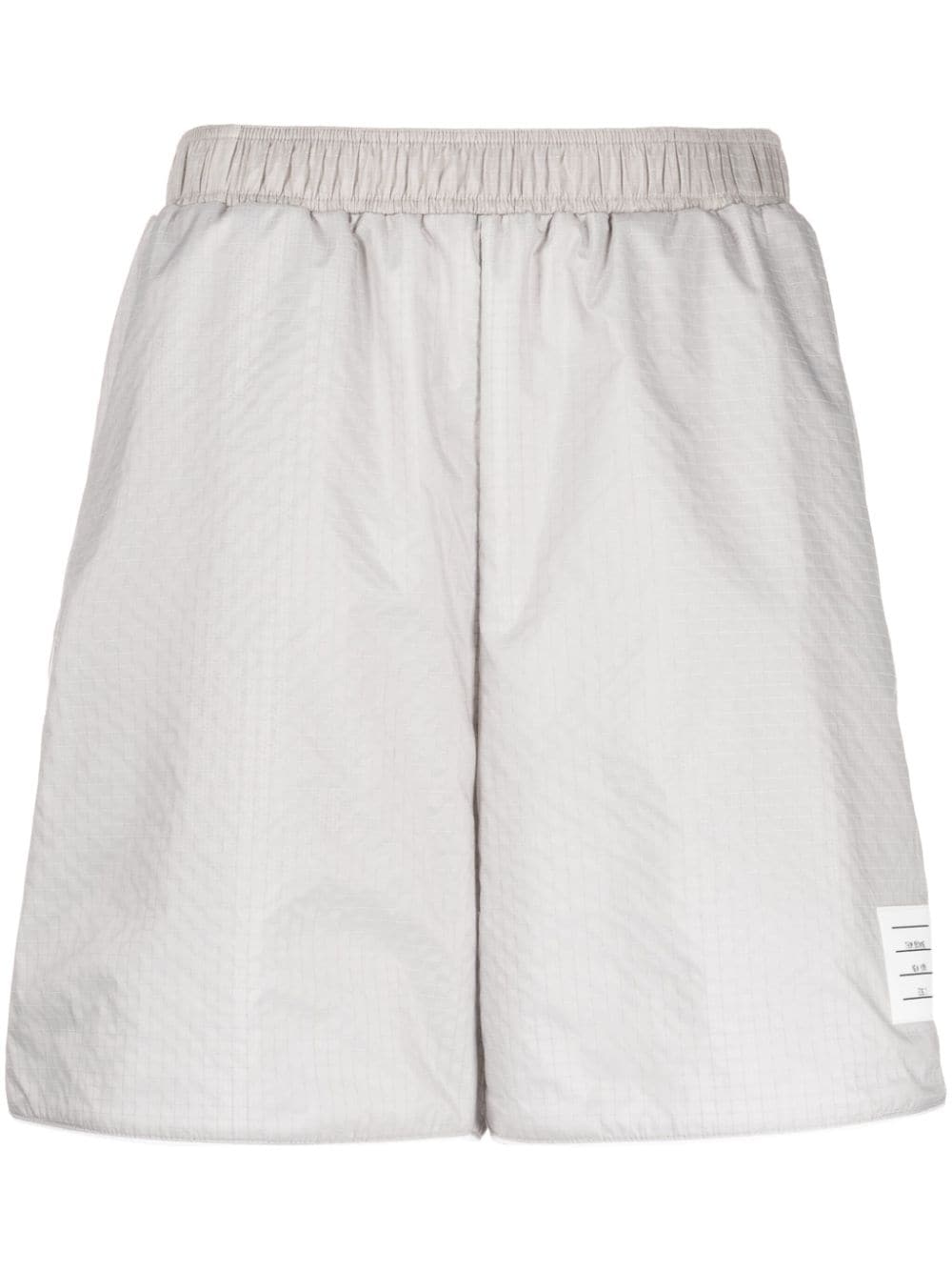 Thom Browne Joggingshorts mit Logo-Applikation - Grau von Thom Browne