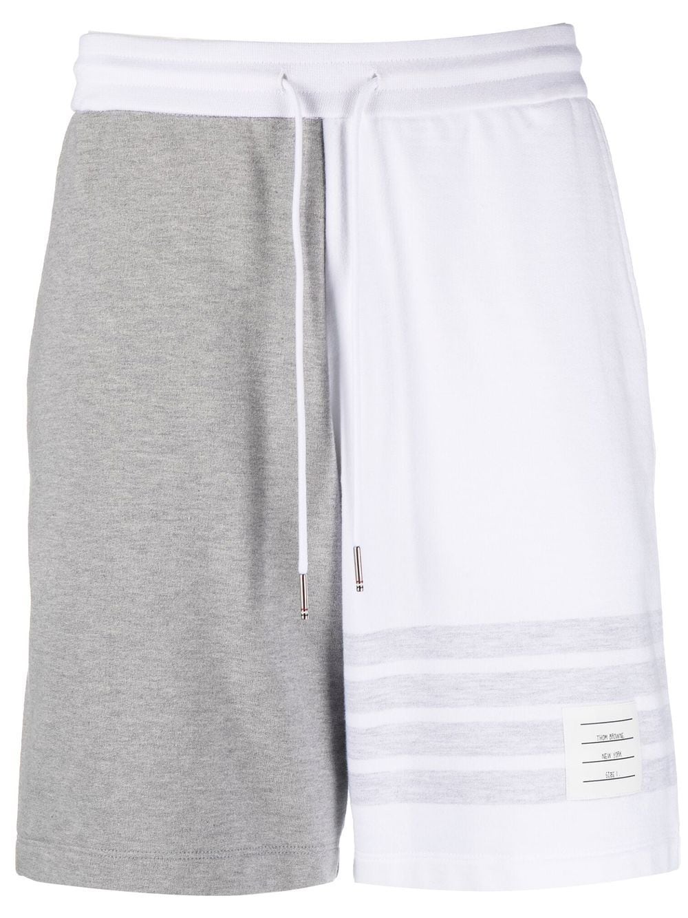 Thom Browne Joggingshorts mit Kontrasteinsätzen - Grau von Thom Browne