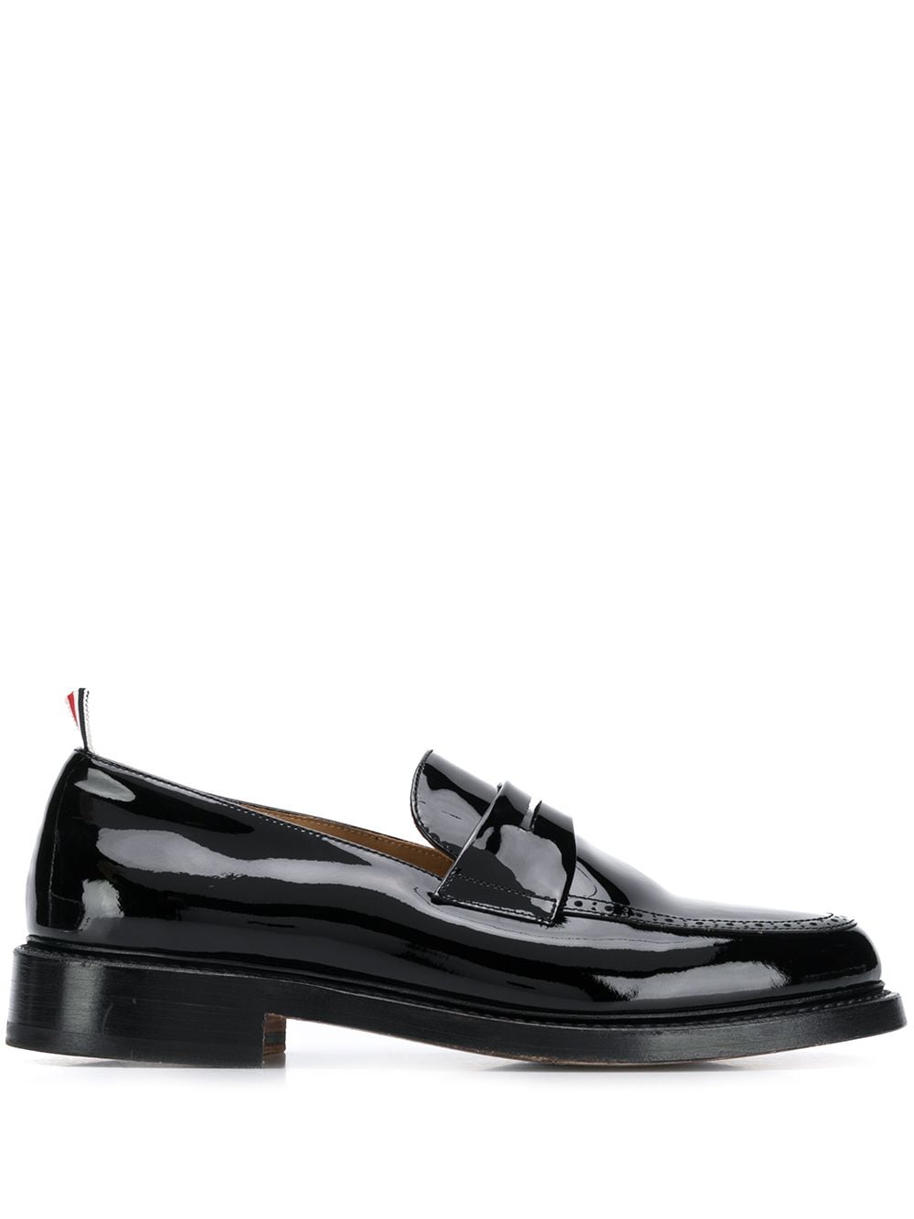 Thom Browne Penny-Loafer aus Lackleder - Schwarz von Thom Browne