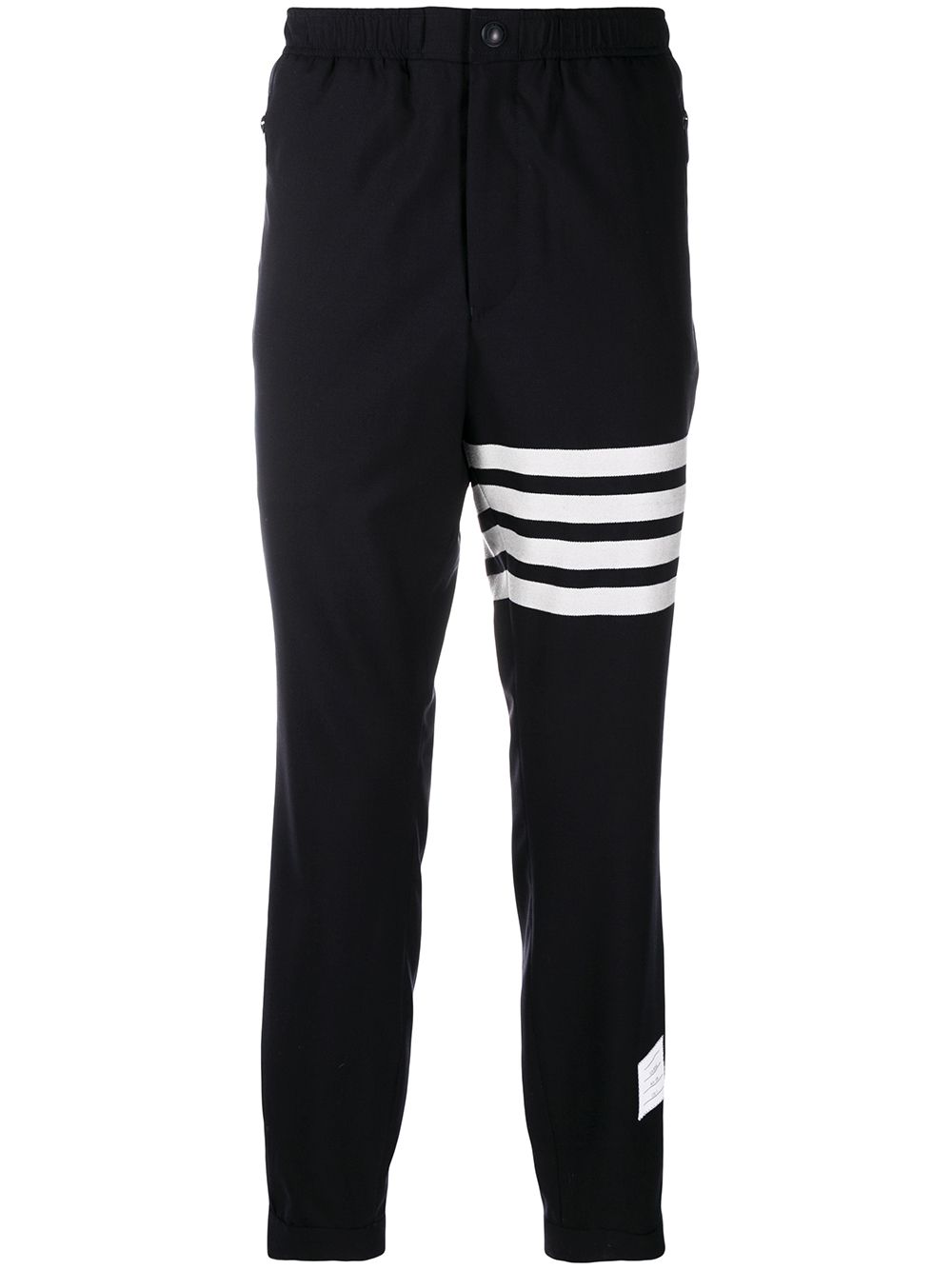 Thom Browne Elegante Jogginghose mit Streifen - Blau von Thom Browne