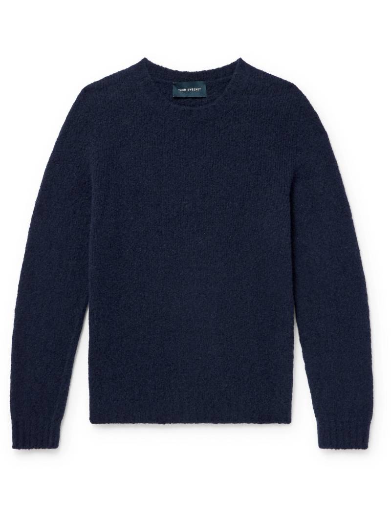 Thom Sweeney - Merino Wool-Blend Sweater - Men - Blue - XXL von Thom Sweeney
