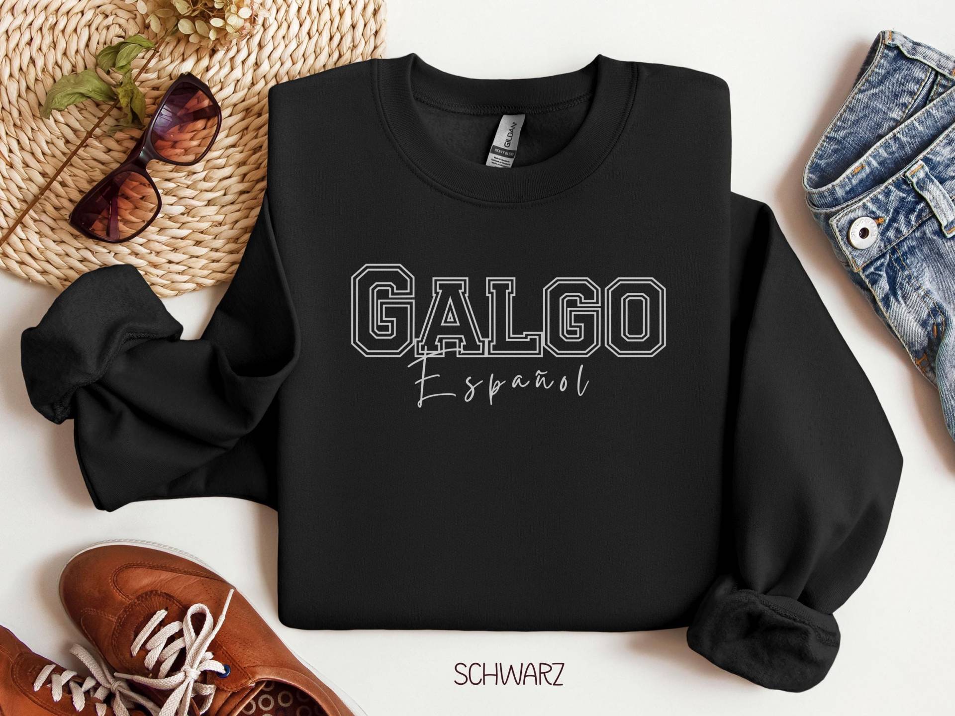 Galgo Espanol Sweatshirt Geschenk Für Frauchen Sweater Tierschutzhund Liebhaber Windhund Pullover Galgo Espanol Sweatshirt Geschenk Für Frauchen Sweater Tierschutzhund Liebhaber Windhund Pullover von ThomaTwins