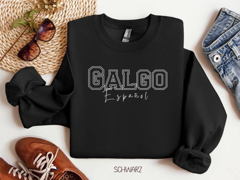 Galgo Espanol Sweatshirt Geschenk Für Frauchen Sweater Tierschutzhund Liebhaber Windhund Pullover Galgo Espanol Sweatshirt Geschenk Für Frauchen Sweater Tierschutzhund Liebhaber Windhund Pullover von ThomaTwins