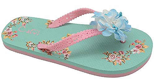 Thomas Calvi Mädchen Flip Flops, Sommer Slider Slip-On, Beach Holiday Pool Hausschuhe für Kinder (numeric_29) von Thomas Calvi