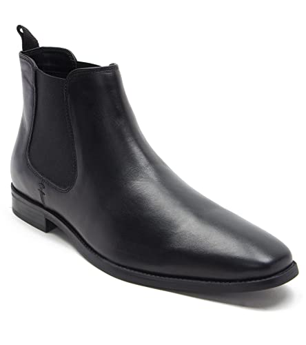 Thomas Crick Herren Addison Chelsea Boots, Black, 41 EU Thomas Crick Herren Addison Chelsea Boots, Black, 41 EU von Thomas Crick