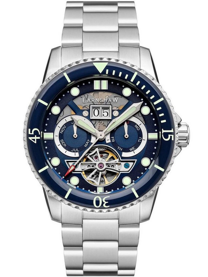 Thomas Earnshaw Automatikuhr Thomas Earnshaw ES-8174-22 Duncan Grand Date Open Heart Herrenuhr 43mm Thomas Earnshaw ES-8174-22 Duncan Grand Date Open Heart Herrenuhr 43mm von Thomas Earnshaw