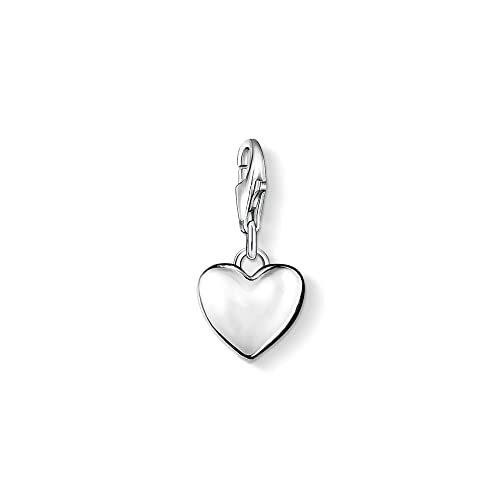 Thomas Sabo Damen Charm-Anhänger Herz Charm Club 925 Sterling Silber 0913-001-12 von THOMAS SABO