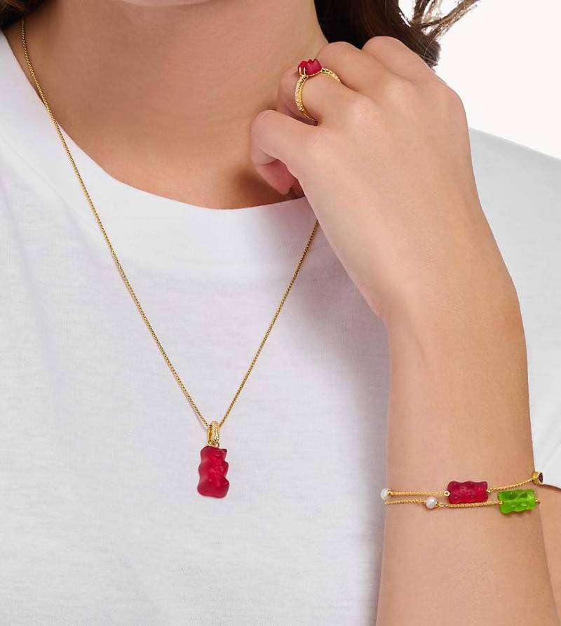 Thomas Sabo - Anhänger aus 925er Sterlingsilber mit 18-karätiger Vergoldung in Gelbgold-Goldfarben von Thomas Sabo