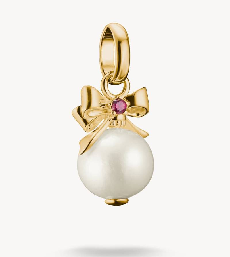 Thomas Sabo - Anhänger in Goldoptik, Weiß und Rot-Goldfarben von Thomas Sabo