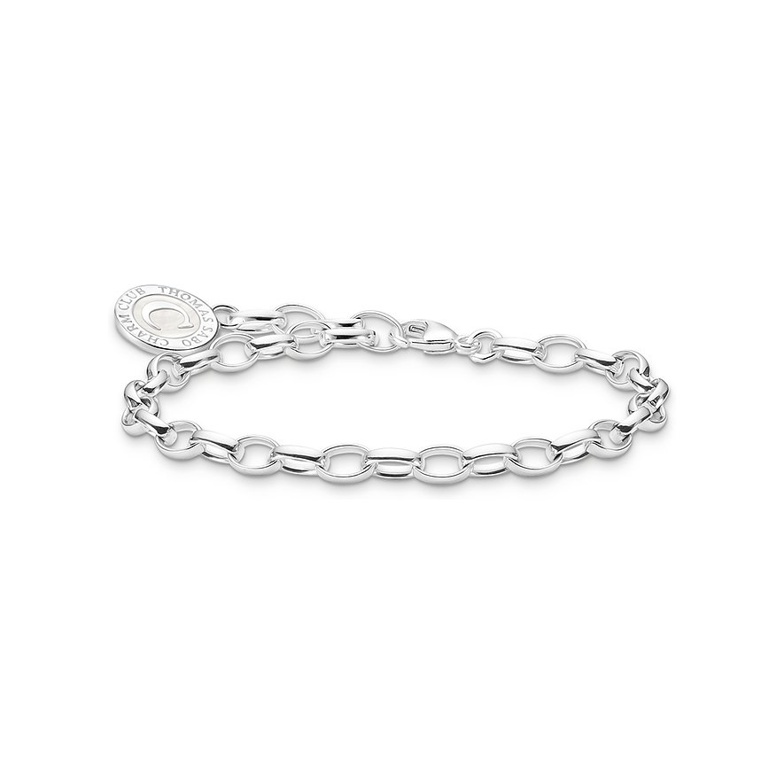 Thomas Sabo Armband Carrier X0287-007-21-L15 925er Silber, Emaille von Thomas Sabo