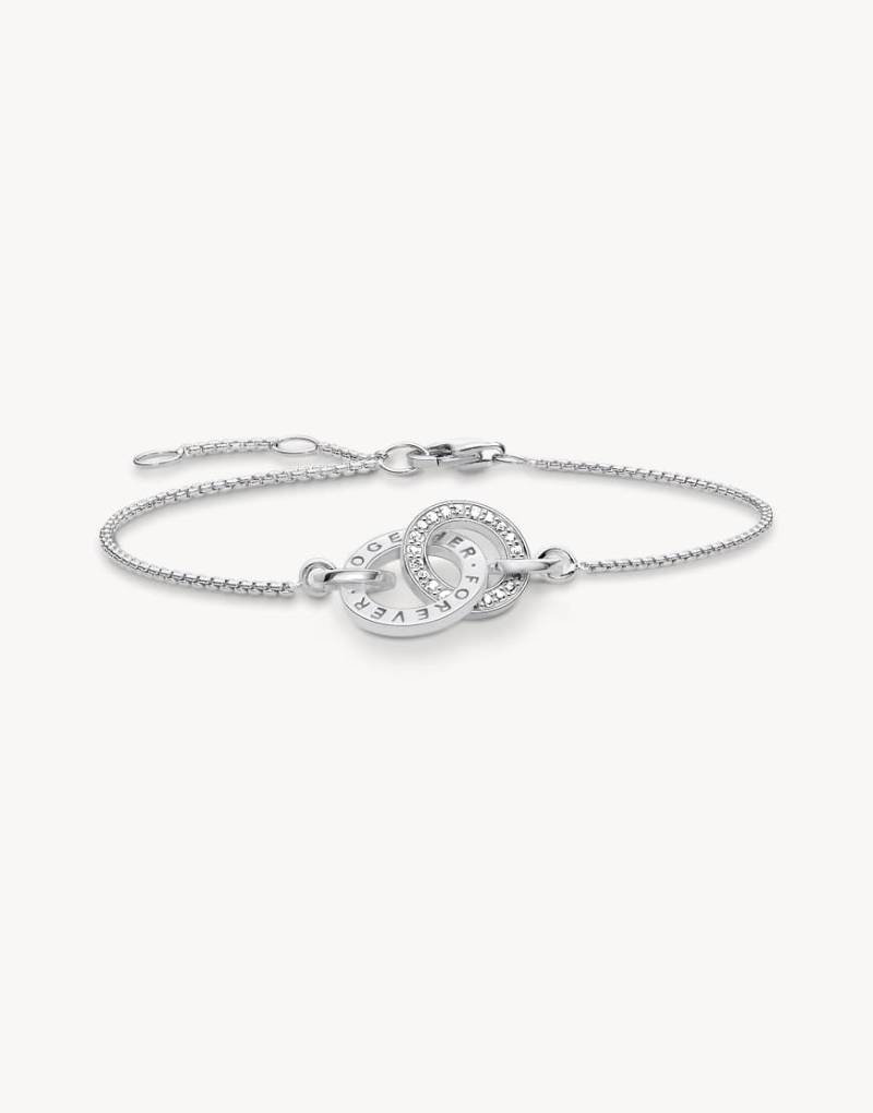 Thomas Sabo - Armband aus 925-Sterlingsilber mit Together-Prägung von Thomas Sabo