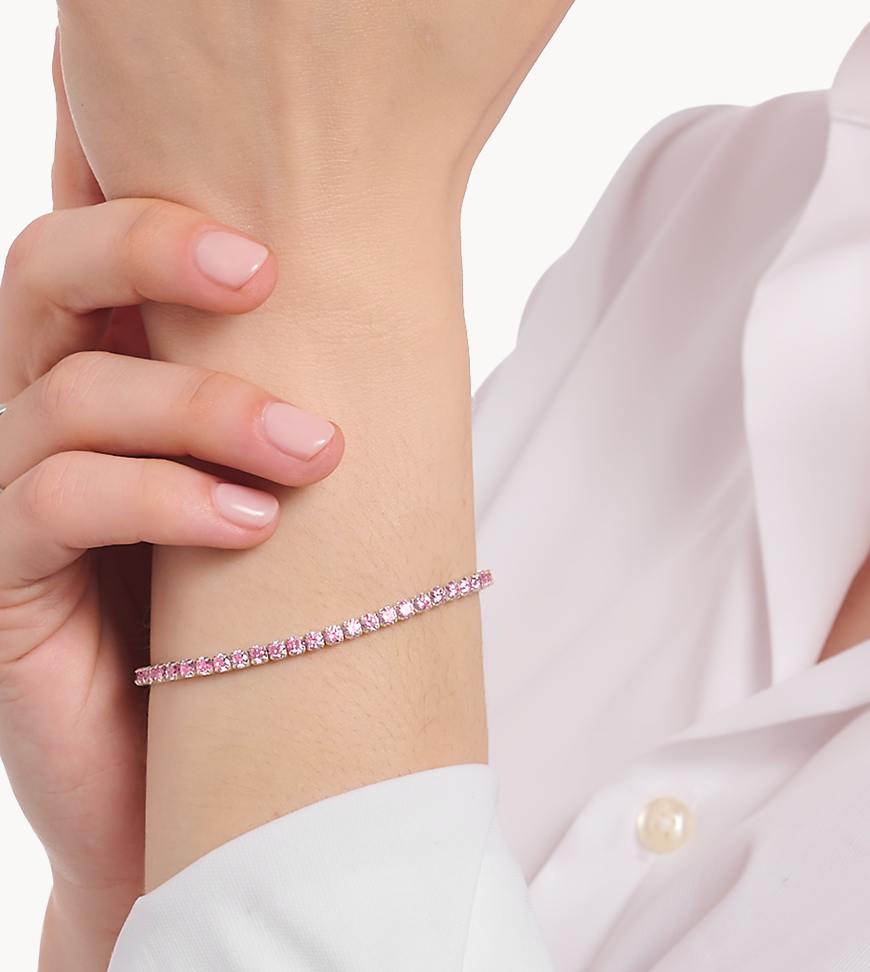 Thomas Sabo - Armband aus 925er Sterlingsilber in Silber und Rosa von Thomas Sabo