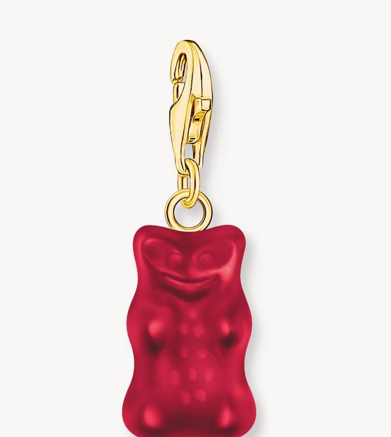 Thomas Sabo - Charm-Anhänger aus 925er Sterlingsilber mit 18-karätiger Vergoldung in Gelbgold-Goldfarben von Thomas Sabo