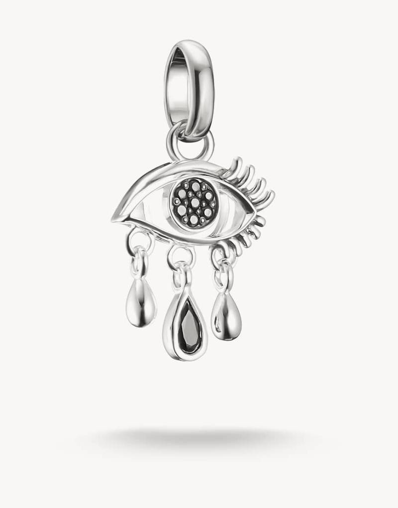 Thomas Sabo - Charm-Anhänger aus Silber mit schwarzen Details von Thomas Sabo