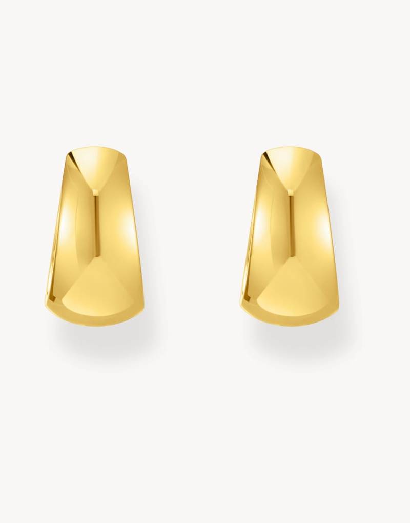 Thomas Sabo - Creolen aus 925er-Sterlingsilber mit 18-karätiger Vergoldung in Gelbgold-Goldfarben von Thomas Sabo