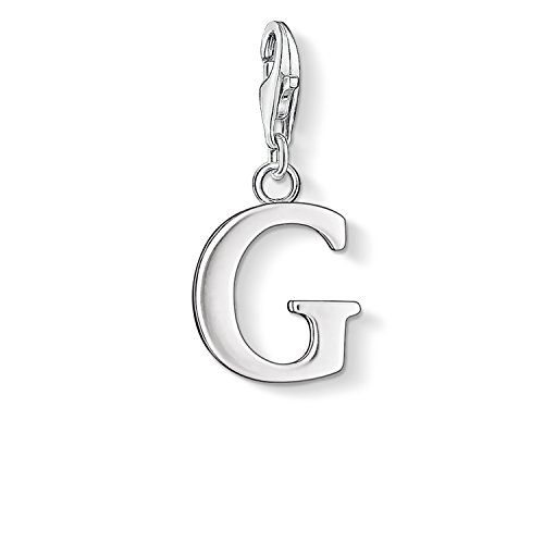 Thomas Sabo Damen Charm-Anhänger G Buchstabe Charm Club 925 Sterling Silber 0181-001-12 von Thomas Sabo