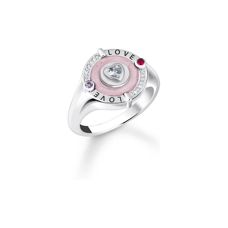 Thomas Sabo Damenring Sterling Silver TR2447-390-9-54 925er Silber, Emaille von Thomas Sabo